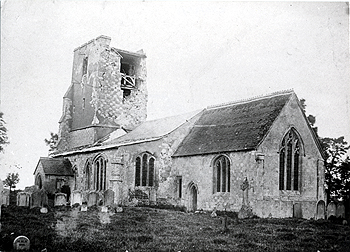 Chalgrave church in 1889 [Z50/26/1]
